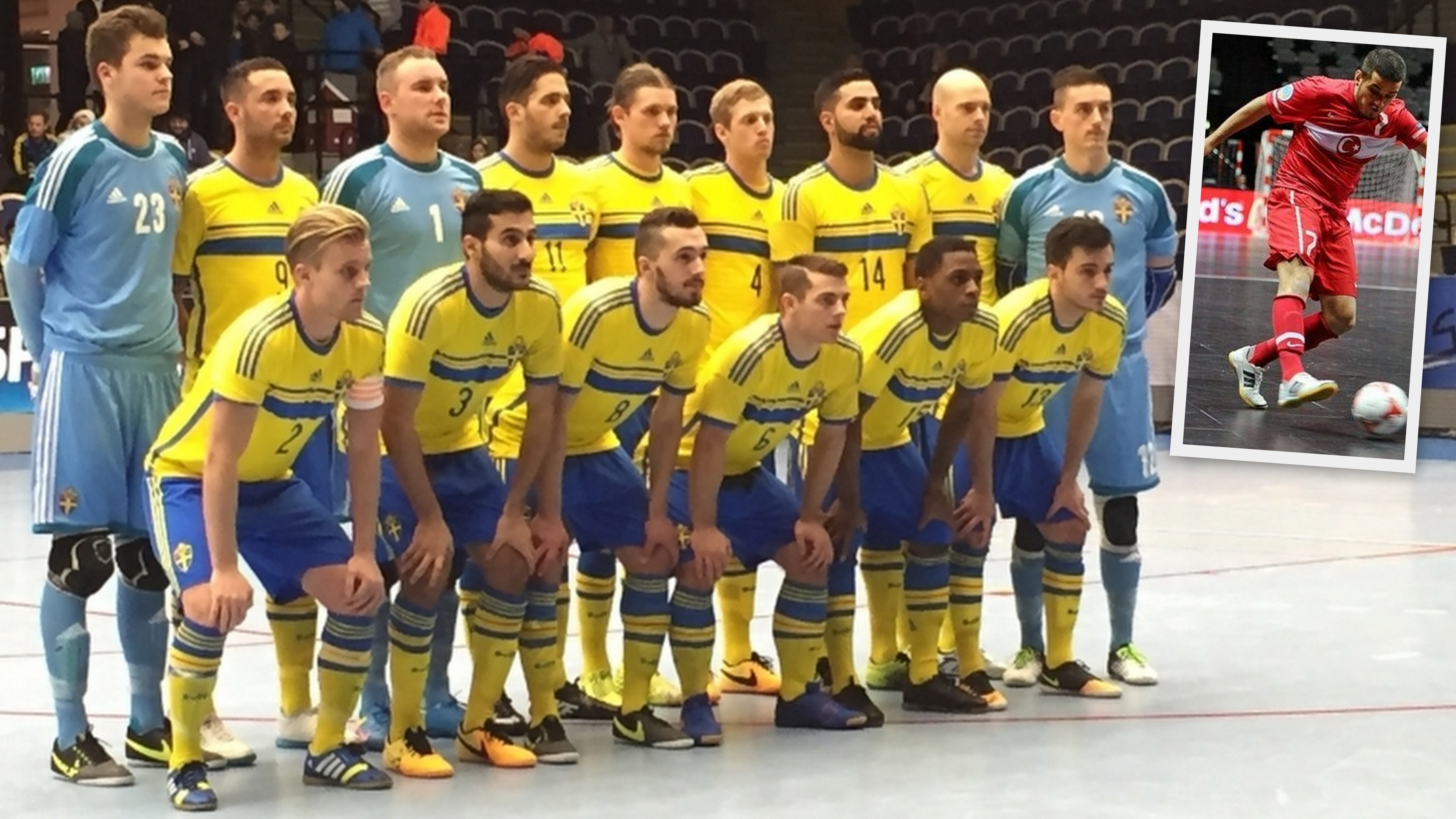 Futsal_Švédsko_Cem Keskin_Turecko